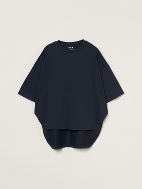 Powdery cotton half slv tee 詳細画像
