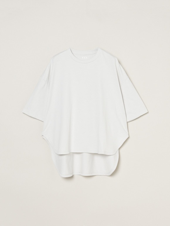 Powdery cotton half slv tee