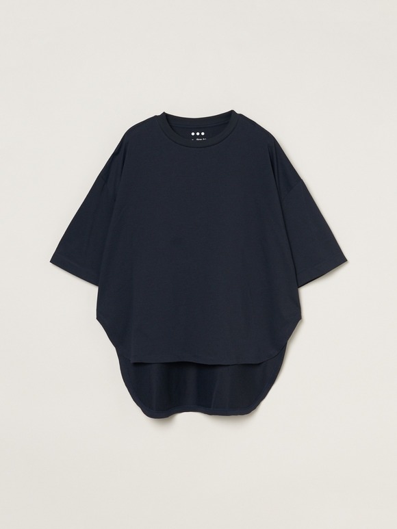 Powdery cotton half slv tee