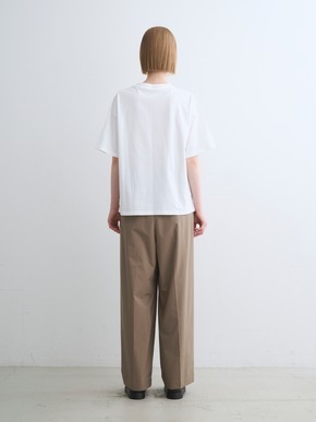 Powdery cotton loose tee 詳細画像