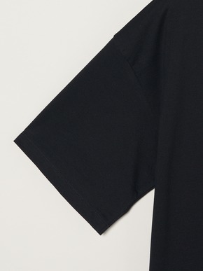 Powdery cotton loose tee 詳細画像