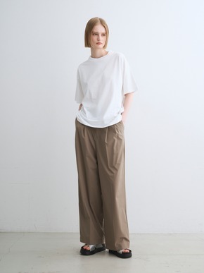 Powdery cotton loose tee 詳細画像
