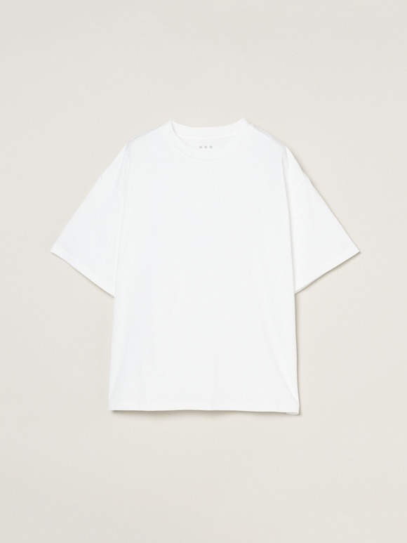 Powdery cotton loose tee