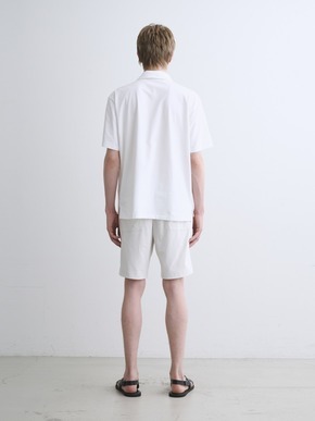 Men's powdery cotton s/s polo 詳細画像