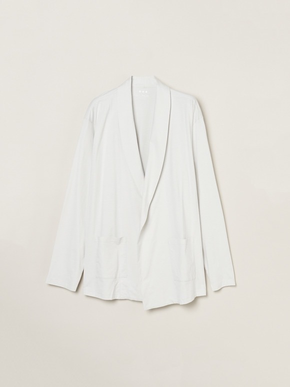 Men's powdery cotton cardigan