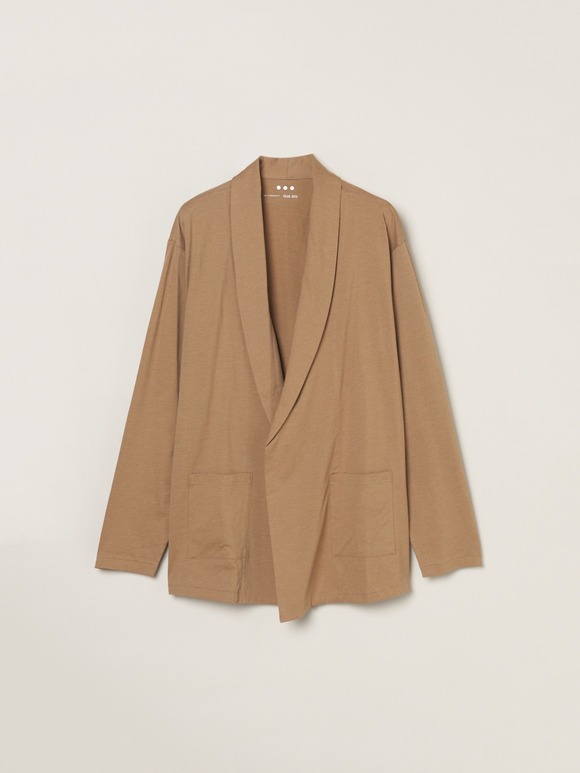Men's powdery cotton cardigan