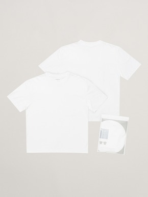 【unisex】 powdery cotton 2pack tee 詳細画像