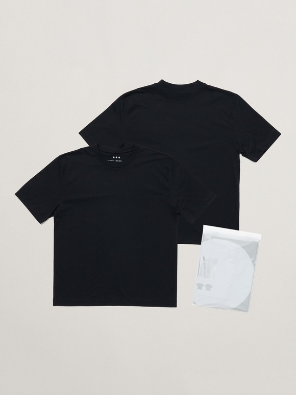 【unisex】 powdery cotton 2pack tee