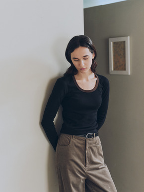 Cotton basics l/s ringer jessica 詳細画像