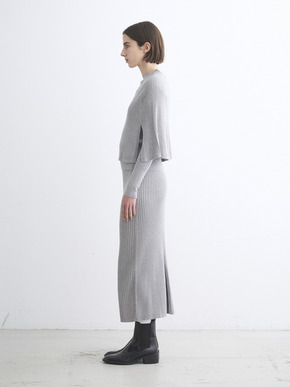 Lurex sweater cape 詳細画像