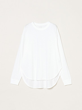 Sanded jersey loose long tee 詳細画像