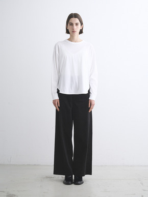 Sanded jersey loose long tee 詳細画像