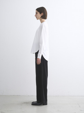 Sanded jersey loose long tee 詳細画像