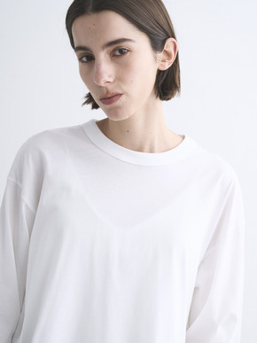 Sanded jersey loose long tee 詳細画像