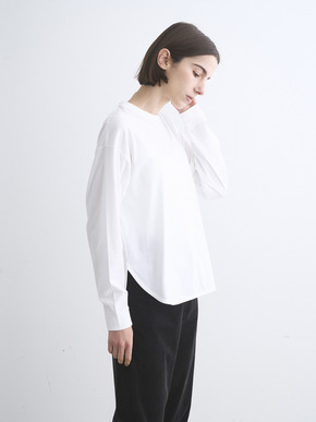 Sanded jersey loose long tee 詳細画像