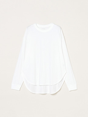 Sanded jersey loose long tee 詳細画像