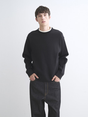 Men's Vintage terry cashmere crew neck 詳細画像