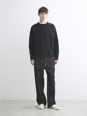Men's Vintage terry cashmere crew neck 詳細画像