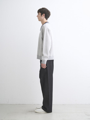 Men's Vintage terry cashmere V neck 詳細画像