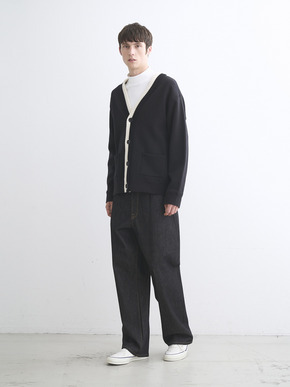 Men's Vintage terry cashmere cardigan 詳細画像