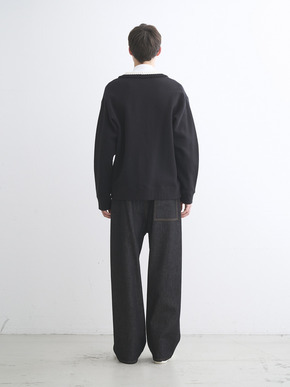 Men's Vintage terry cashmere cardigan 詳細画像