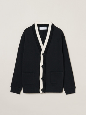 Men's Vintage terry cashmere cardigan 詳細画像