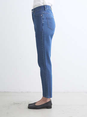 Denim cigarette pants 詳細画像