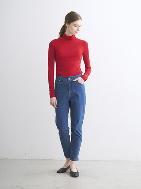 Denim cigarette pants 詳細画像
