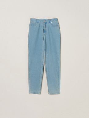 Denim cigarette pants 詳細画像