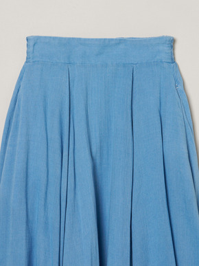 Air denim long skirt 詳細画像