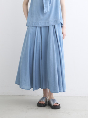 Air denim long skirt 詳細画像