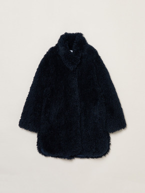 Ecopel fur middle coat 詳細画像