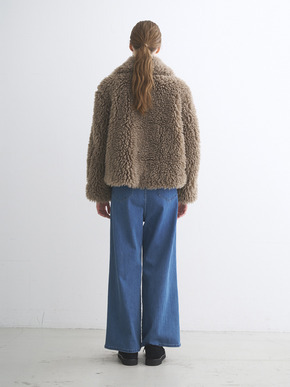 Ecopel fur peacoat 詳細画像