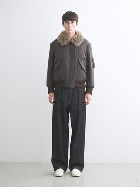 Men's ECOPEL BOA Bomber jacket 詳細画像