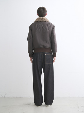 Men's ECOPEL BOA Bomber jacket 詳細画像