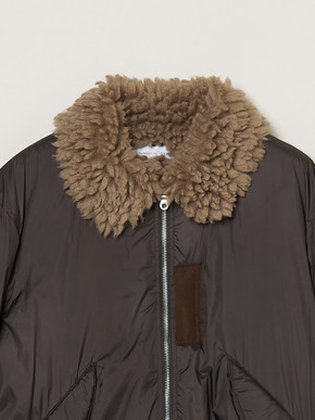 Men's ECOPEL BOA Bomber jacket 詳細画像