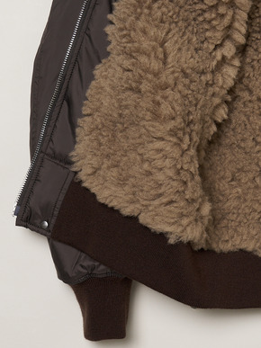 Men's ECOPEL BOA Bomber jacket 詳細画像