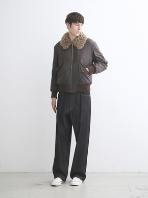 Men's ECOPEL BOA Bomber jacket 詳細画像