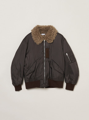 Men's ECOPEL BOA Bomber jacket 詳細画像