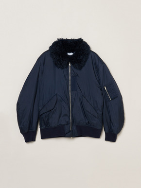 Men's ECOPEL BOA Bomber jacket 詳細画像