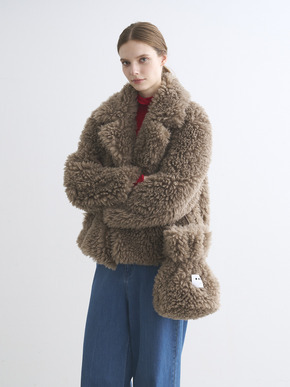 Ecopel fur reversible bag 詳細画像