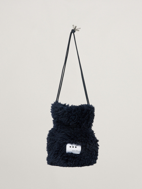 Ecopel fur reversible bag