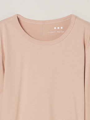 Sueded jersey too long sleeve tops 詳細画像