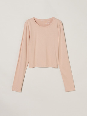 Sueded jersey too long sleeve tops 詳細画像