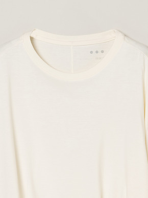 Sueded jersey volume tops 詳細画像