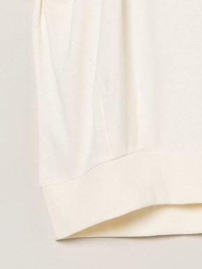 Sueded jersey volume tops 詳細画像
