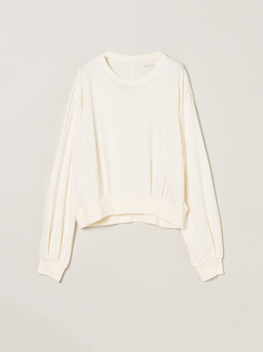 Sueded jersey volume tops 詳細画像
