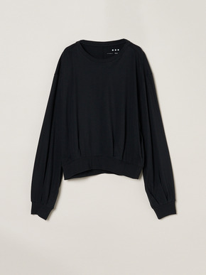 Sueded jersey volume tops 詳細画像