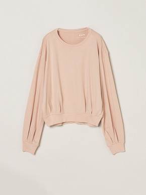 Sueded jersey volume tops 詳細画像