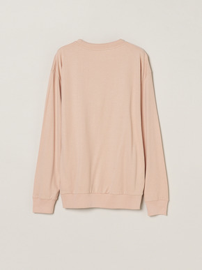 Men's Sueded jersey sweat shirt 詳細画像